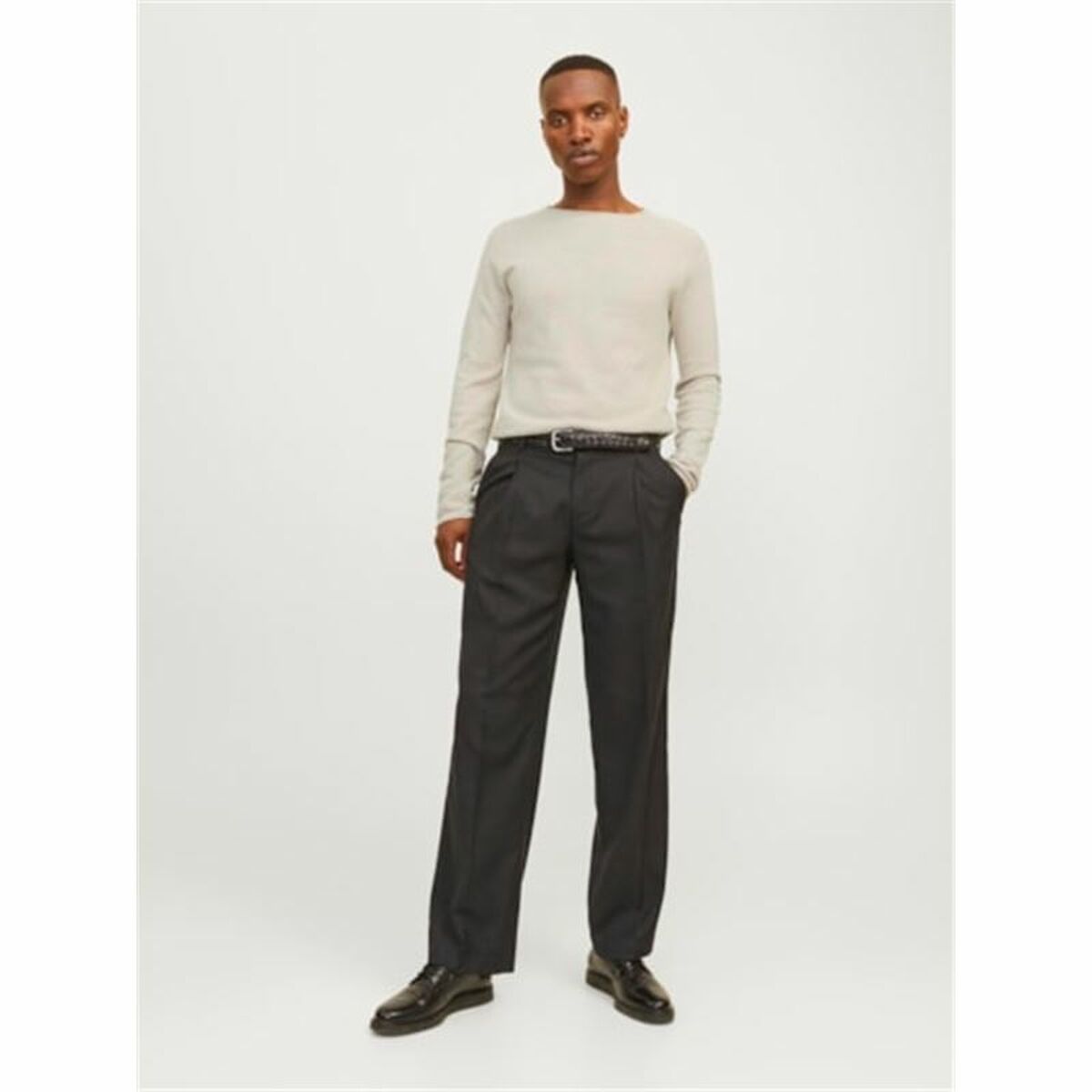 Herren Sweatshirt without Hood Jack & Jones Hill Knit